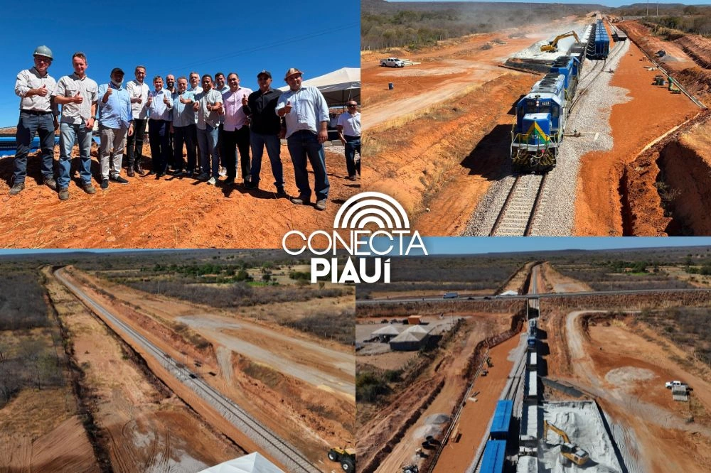 Ferrovia Transnordestina supera 80% de execução e acelera operação no Piauí