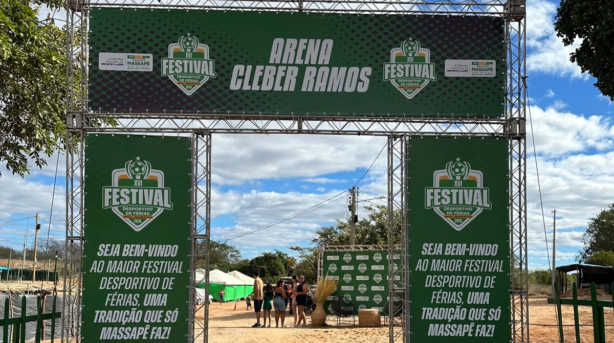 Festival de Férias reúne esporte, turismo e renda em Massapê do Piauí