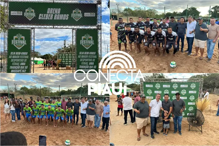 Festival de Férias reúne esporte, turismo e renda em Massapê do Piauí