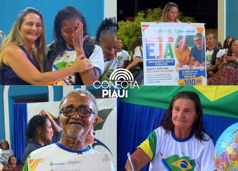 Formatura de alunos do Programa 'Parnarama Alfabetizada' emociona o município
