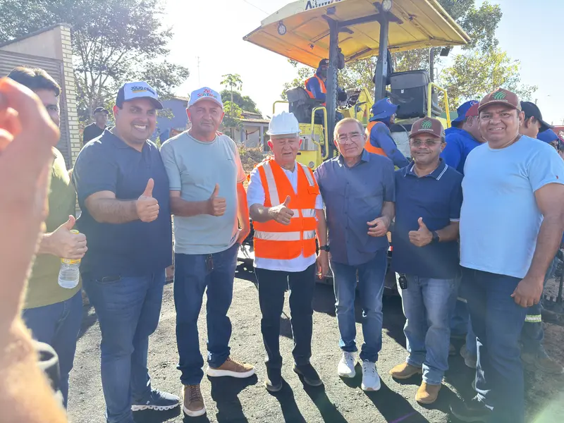 Governo do Piauí inicia maior etapa de asfaltamento urbano da história de Baixa Grande do Ribeiro