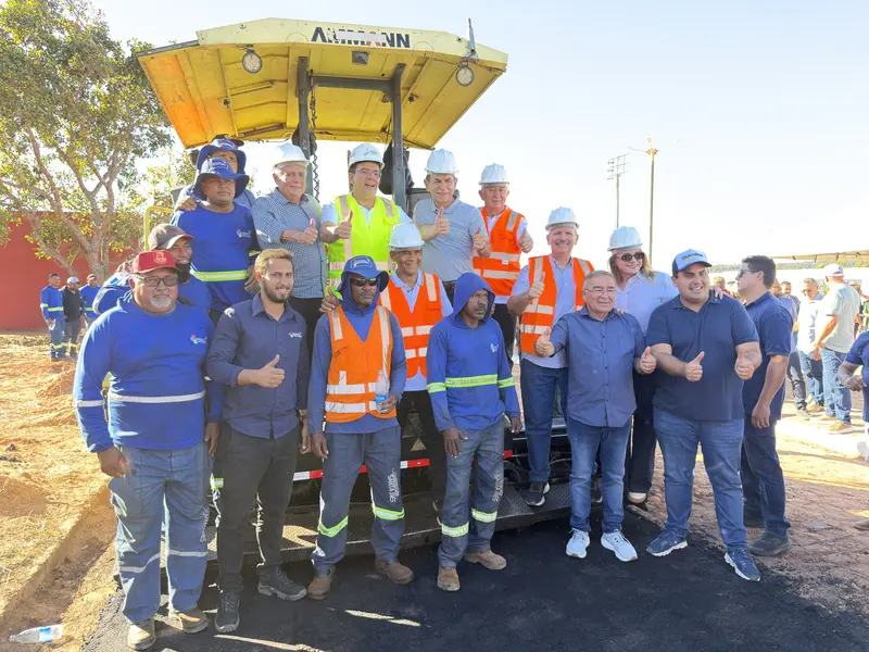 Governo do Piauí inicia maior etapa de asfaltamento urbano da história de Baixa Grande do Ribeiro