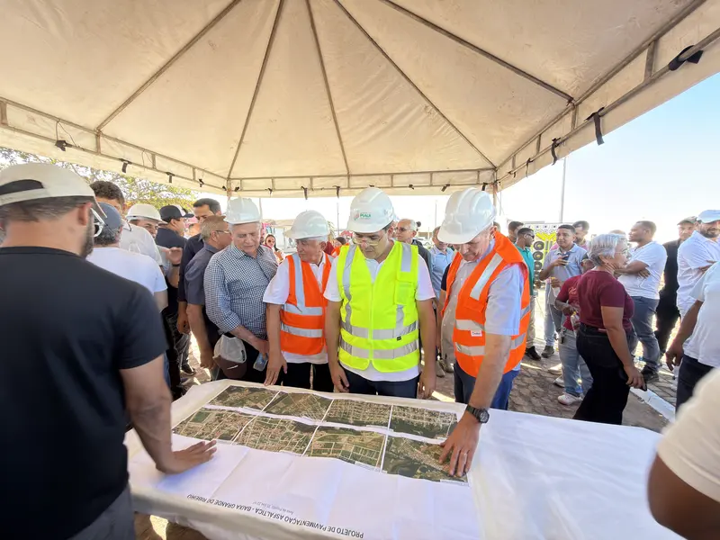 Governo do Piauí inicia maior etapa de asfaltamento urbano da história de Baixa Grande do Ribeiro