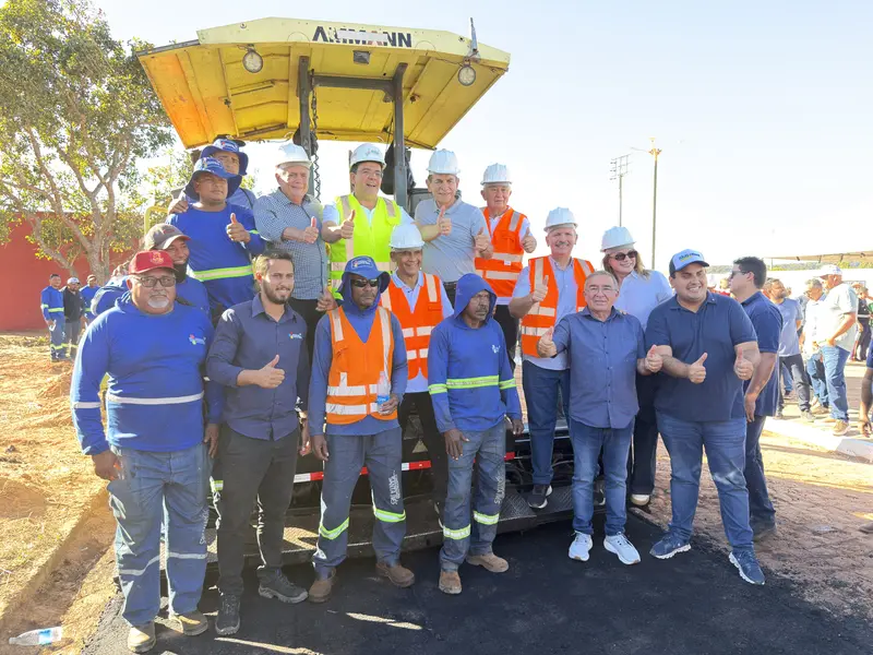 Governo do Piauí inicia maior etapa de asfaltamento urbano da história de Baixa Grande do Ribeiro