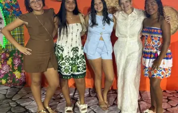 Gracinha Mão Santa reforça presença política em Buriti dos Lopes durante São João