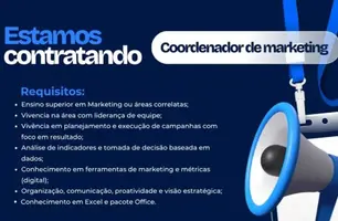 Grupo Arrey abre vaga para coordenador de marketing e recebe currículos (Foto: Reprodução)
