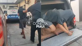 Homem com 12 processos por roubos e arrombamentos é preso em Altos (Foto: Repórter 12 / Conecta Piauí)
