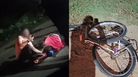 Homem é atropelado duas vezes após acidente com caminhonete no litoral do Piauí (Foto: Reprodução)