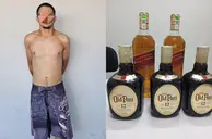 Homem é preso ao tentar furtar uísques em supermercado de Parnaíba