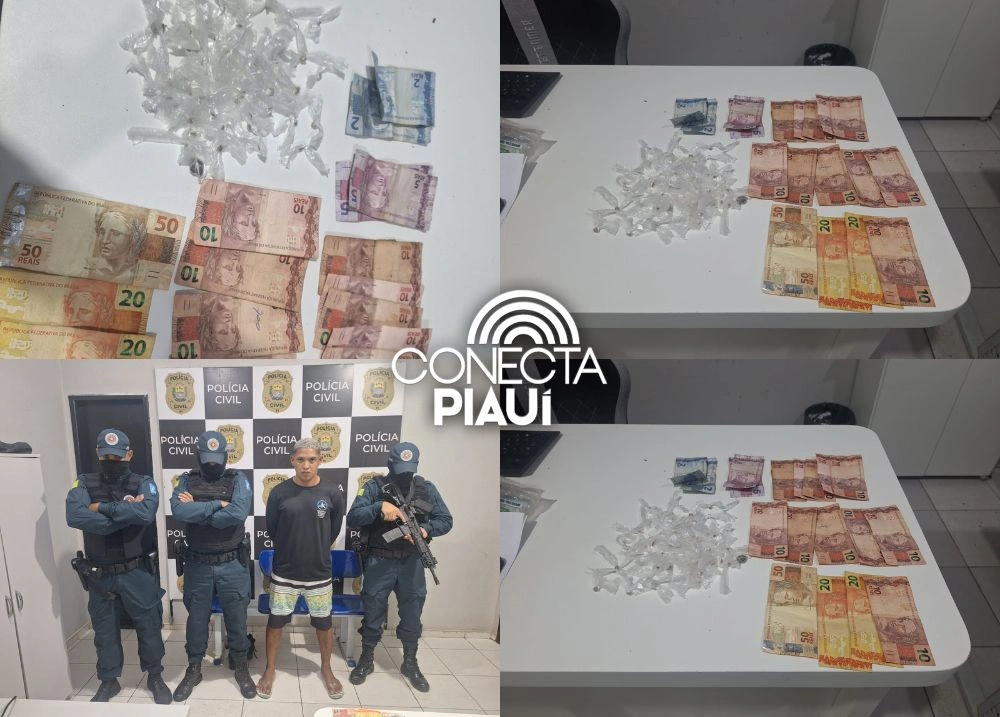 Homem é preso com 56 pedras de crack durante ação da PM em Porto