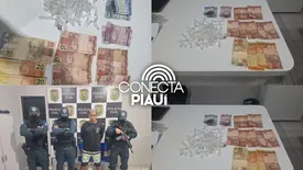 Homem é preso com 56 pedras de crack durante ação da PM em Porto (Foto: Reprodução)