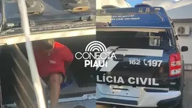 Homem é preso por descumprir medida protetiva em Água Branca (Foto: Repórter 12 / Conecta Piauí)