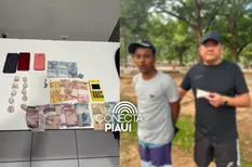 Homem é preso por suspeita de tráfico na Praça da Bandeira, em Teresina