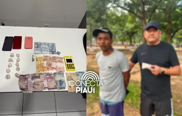 Homem é preso por suspeita de tráfico na Praça da Bandeira, em Teresina