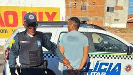 Homem é preso suspeito de agredir companheira grávida em Regeneração (Foto: Reprodução)
