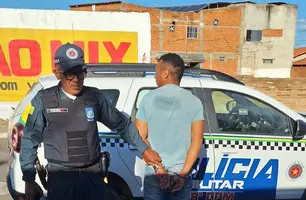 Homem é preso suspeito de agredir companheira grávida em Regeneração (Foto: Reprodução)