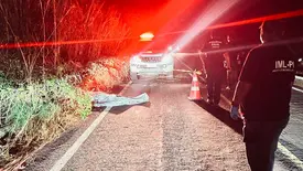 Homem morre após ser atingido por retrovisor de caminhão na PI-115, em Campo Maior (Foto: Reprodução)