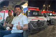 Hugo Napoleão recebe nova ambulância para reforçar atendimento na rede municipal