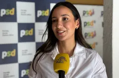 Iasmin Dias diz estar focada na pré-campanha do irmão, Vinícius Dias, à Alepi