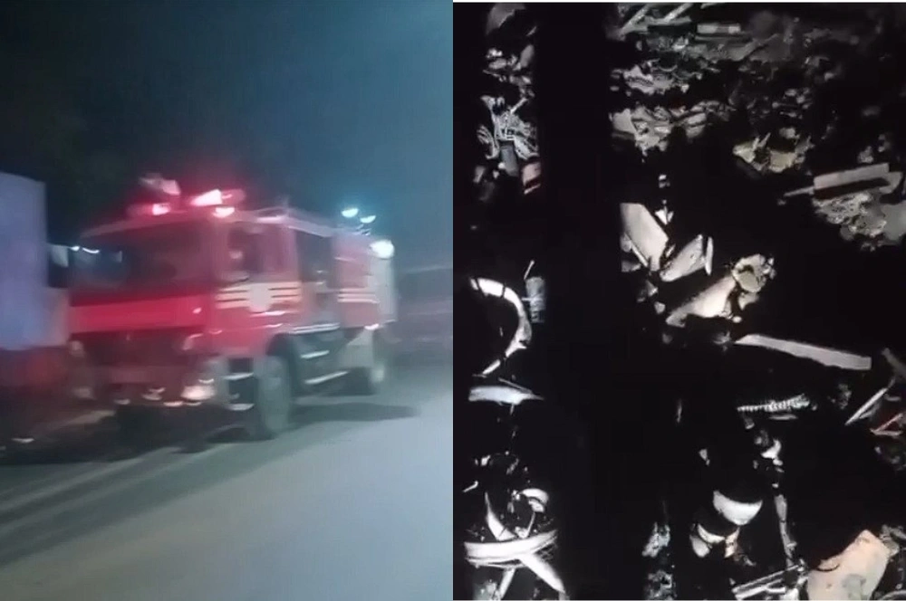 Incêndio destrói loja de peças e acessórios para motocicletas em Simplício Mendes