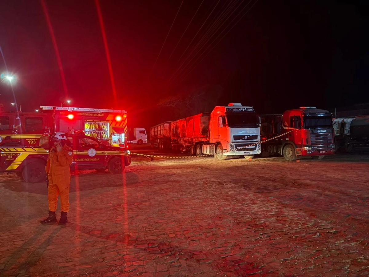 incêndio em Altos para Teresina