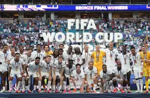 Inglaterra vence França por 6 a 4 e conquista o terceiro lugar da Copa (Foto: @england)