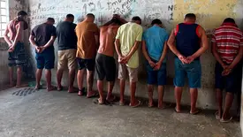 Integrantes de organização criminosa são presos durante operação em Piracuruca (Foto: Divulgação/Polícia Civil)