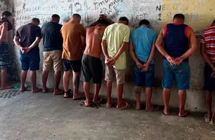 Integrantes de organização criminosa são presos durante operação em Piracuruca (Foto: Divulgação/Polícia Civil)