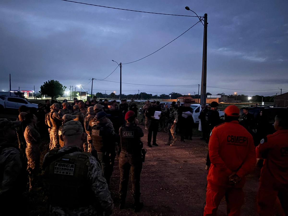 Integrantes de organização criminosa são presos durante operação em Piracuruca