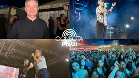 João Gomes emociona público e prefeito celebra sucesso dos Folguedos de Timon (Foto: Conecta Piauí)