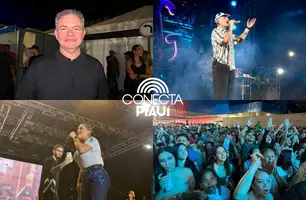 João Gomes emociona público e prefeito celebra sucesso dos Folguedos de Timon (Foto: Conecta Piauí)