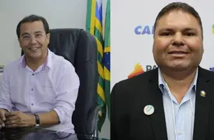 Jonas Moura e Admaelton Bezerra são coordenadores da pré-campanha de Júlio César (Foto: Reprodução)
