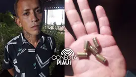 Jovem é morto a tiros em frente à casa da mãe em município no Piauí (Foto: Reprodução)