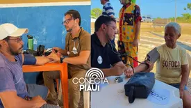 Karyne do Rodrigão promove ação social com serviços gratuitos em Campo Maior (Foto: Reprodução)