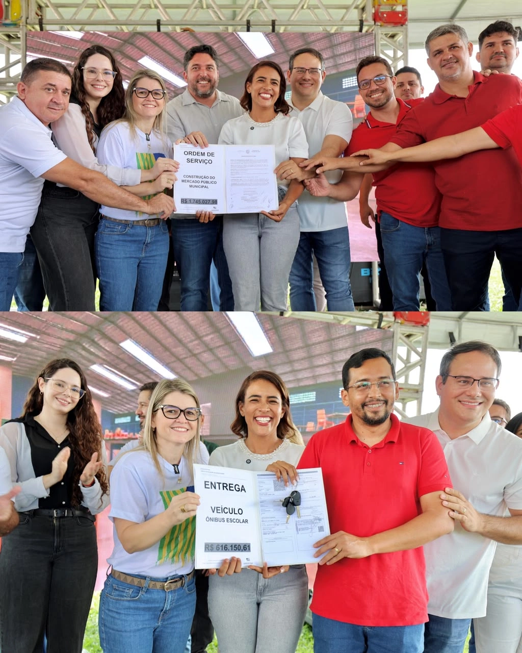 Lagoa do Piauí recebe veículos e anuncia novas obras para saúde e infraestrutura