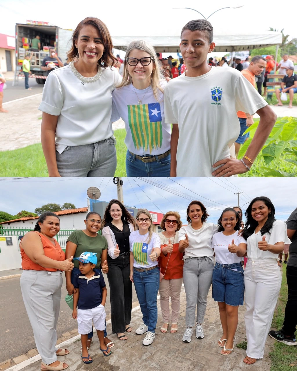 Lagoa do Piauí recebe veículos e anuncia novas obras para saúde e infraestrutura
