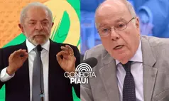Lula discute reação a tarifa dos EUA com Mauro Vieira