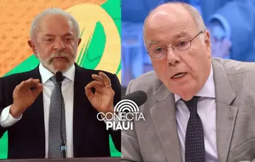 Lula discute reação a tarifa dos EUA com Mauro Vieira