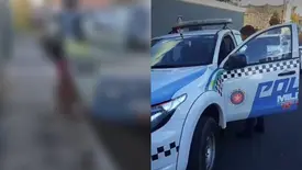 Mãe é presa suspeita de maus-tratos contra filha de 2 anos no interior do Piauí (Foto: Reprodução/GPM de Lagoa de São Francisco)