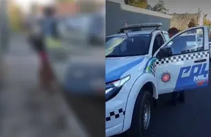 Mãe é presa suspeita de maus-tratos contra filha de 2 anos no interior do Piauí (Foto: Reprodução/GPM de Lagoa de São Francisco)