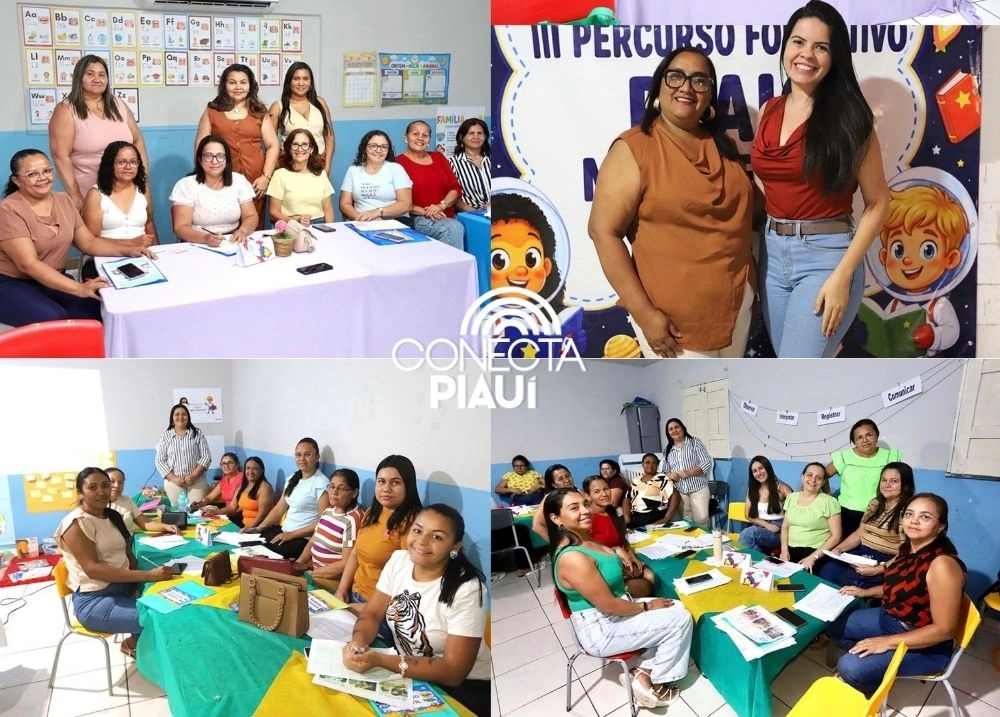 Manoel Emídio realiza formação para fortalecer alfabetização e educação infantil