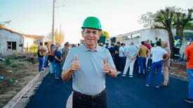 Marcelo Castro anuncia asfaltamento em Avelino Lopes-PI e reforça recursos destinados a municípios do Sul do estado (Foto: Reprodução)