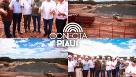 Marcelo Castro vistoria obras da BR-343 e do contorno rodoviário de Teresina (Foto: Reprodução)