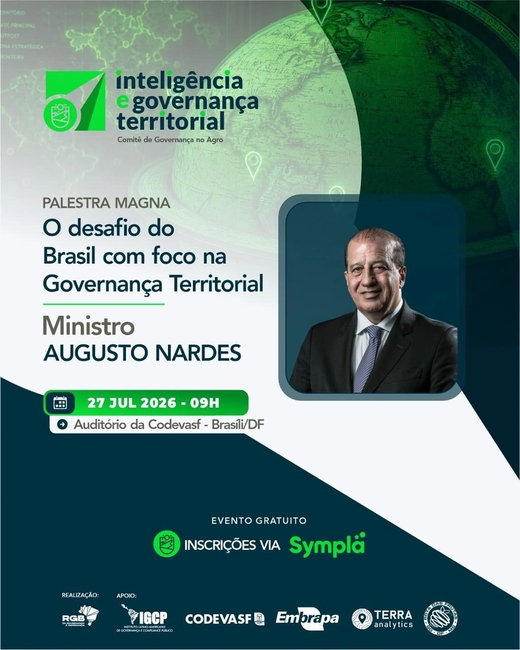 Ministro do Tribunal de Contas da União (TCU), Augusto Nardes