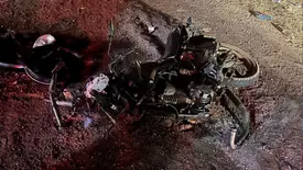 Motociclista fica gravemente ferido após colisão com carro na PI-245 (Foto: Portal Cidades na Net)