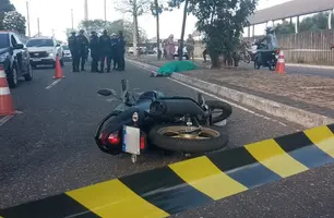 Motociclista morre após perder controle de motocicleta na zona Leste de Teresina (Foto: Reprodução)