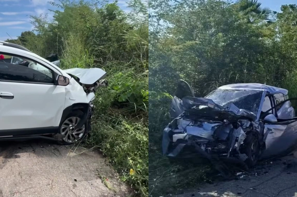 Motorista pode ter dormido ao volante em acidente entre carros no Piauí, diz PRF