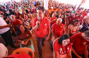 Movimentos sociais reúnem 1,2 mil pessoas e reafirmam apoio a Limma em Esperantina (Foto: Divulgação)