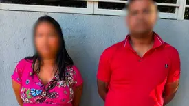 Mulher grávida e companheiro são presos na região do Beco da Kiki, em Teresina (Foto: Divulgação/Polícia Civil)
