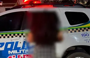 Mulher investigada por estelionato é presa após chamar homem de 'macaco' no Piauí (Foto: Divulgação/PMPI)